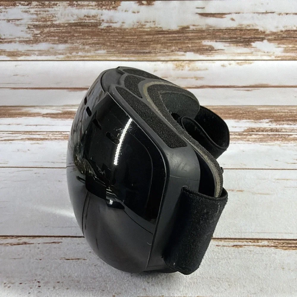 Gonex OTG Ski Goggles Large Black Frame Tinted Lens Scratched Lenses